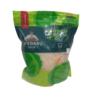 Rauginti kopūstai Kvedaro LT (fas 1kg) vnt